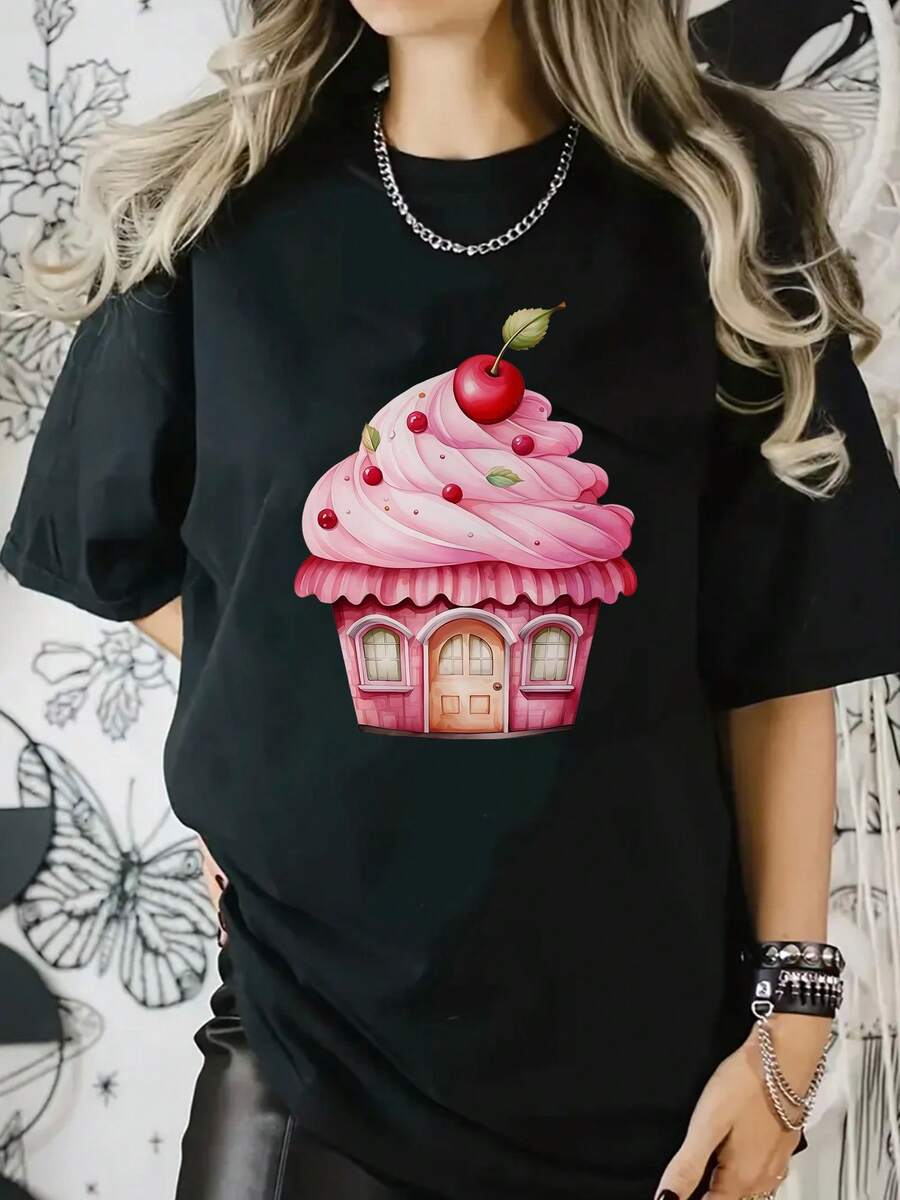 Camisetas de Mujer - Negro - Ver 1