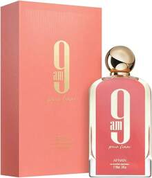Afnan 9 AM Pour Femme Eau De Parfum, 100ml - Fruity Floral - View 1