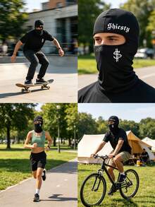 Musion 1/2/3PCS Shiesty Dollar Sign Print Shiesty Balaclava, Stretch Breathable Full Face Mask, Hip Hop Streetwear Head Cover Multi Colors For Men Women - Multicolor - View 3