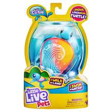 Moose Little Live Pets Rip Swirl Turtle, Hewan Peliharaan Interaktif yang Mengapung di Air dan Bergerak di Darat Seperti Hewan Asli, Mainan untuk Anak Laki-laki dan Perempuan Mulai Usia 5 Tahun, Terkenal - Rip Swirl Turtle - View 1