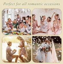 White Butterfly Confetti Paper Butterflies Pack 1 Kg - 1 - View 3
