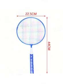 XISIYUJZ 1pc Badminton Racket Set, Indoor/Outdoor Interactive Sports Game, Random Color Shuttlecock - Multicolor - View 2