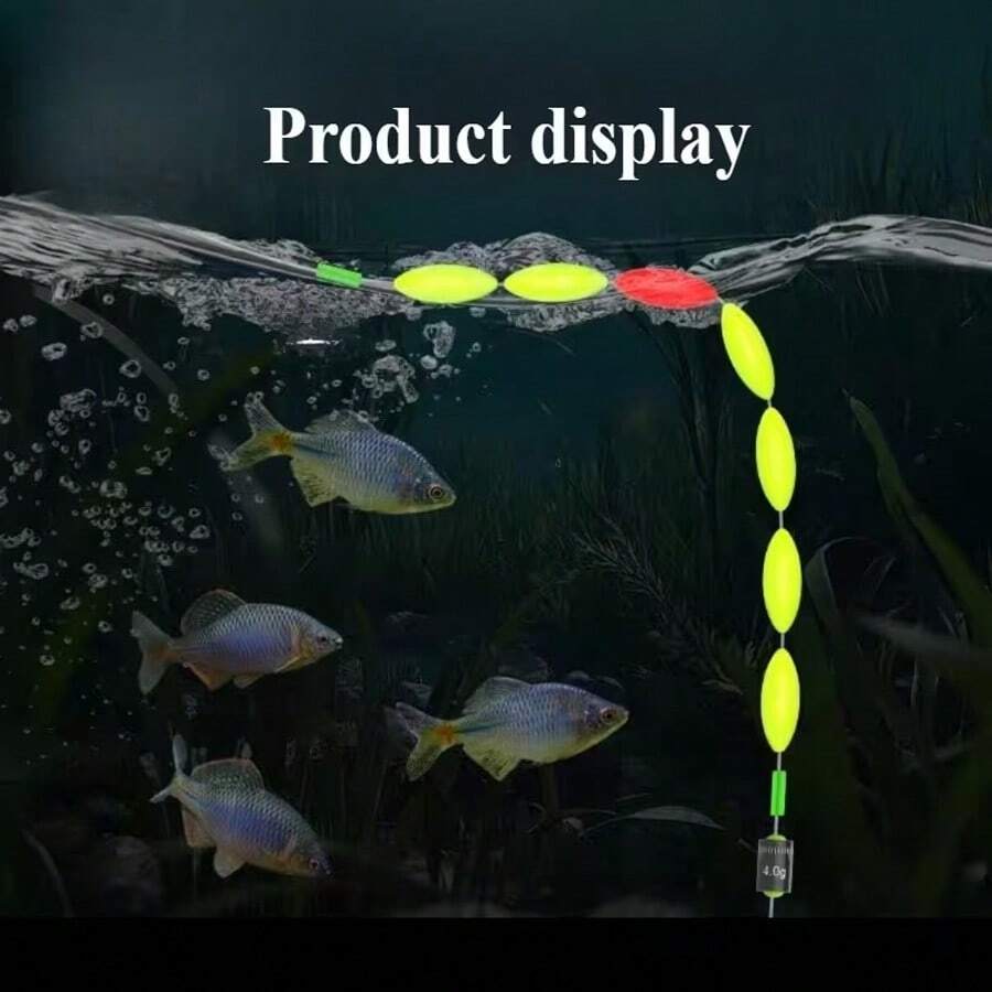 Heavy-Duty EVA Fishing Float, Anti-Tangle Streamlined Buoy, Freshwater Lake And River Fishing Gear - Multicolor - View 1