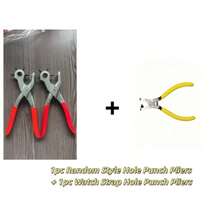 Heavy Duty Leather Punch Pliers With Powerful Grip Design, Unisex, Durable Material, Easy To Use, Quick To Learn, Professional Tool For Handmade Leather Goods, Leather Crafting Accessory, Ideal For Crafters, Suitable For Gift Or Personal Use - Red - View 13