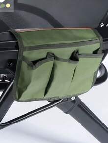 Outdoor Camping Side Pocket Camping Chair Armrest Organizer Multi-Function Storage Bag Folding Chair Pouch For Camping Chairs Beach And Outdoor Use Camping Essential Accessories - Multicolor - View 6