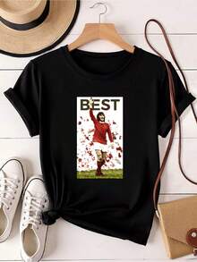 Women T-Shirts - 黑色 - 查看 1