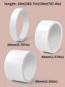 1 Roll Super Sticky Cloth Tape, Silver White, Multi-Purpose, Residue-Free, Hand Tearable, Suitable For Pipe Repair, Window Gap Sealing, Exhibition Carpet Fixing, Daily Home Use - A-White - View 3