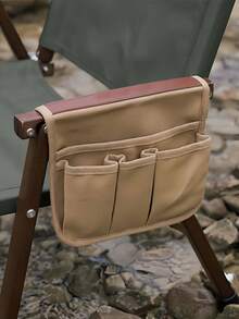 Outdoor Camping Side Pocket Camping Chair Armrest Organizer Multi-Function Storage Bag Folding Chair Pouch For Camping Chairs Beach And Outdoor Use Camping Essential Accessories - Multicolor - View 3