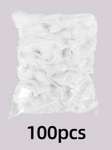 100/50入一次性塑膠保鮮膜 食品保鮮膜 居家廚房冰箱剩菜水果密封蓋 廚房配件 僅適用於直徑7.87英吋的小盤子 - 查看 9