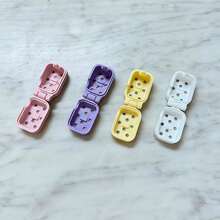 4pcs Electric Toothbrush Head Covers With Ventilation Holes For Air Circulation And Drying, Reduce Odor. Creative Fashion Toothbrush Head Covers, Toothbrush Protective Sleeves. Lightweight And Practical, Suitable For Family Travel - A - View 5