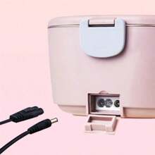 220V 65W Electric Heated LunchBox Portable,1.3-1.5L Detachable 304 Stainless Steel Liner,PTC Cycle Heating Edible-Grade PP Meal Container,Hot Lunch Box For Office Dorm Worker Daily Meal Prep Gift Pink-Loncheras - Pink - View 8