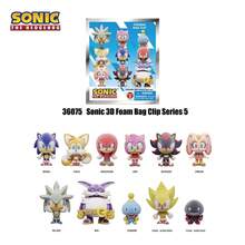Sega 1pc  Official Licensed Blind Box 3D PVC Figure Clip Keychain,  & Tails Cute Cartoon Character Random Style, Backpack Decoration, Birthday Christmas New Year Gift - Multicolor - View 14