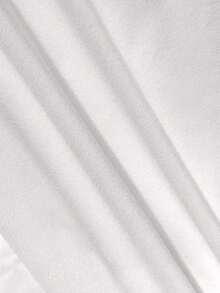 Blusa elegante da donna per autunno/inverno con patchwork in pizzo, laccio incrociato frontale in vita, top a maniche lunghe con base in pizzo per uso quotidiano e pendolarismo, bianco - Bianco - Visualizzare 5