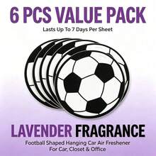 Unique Football Design, Classic Black & White Patterns, Perfect Gift For Sports Fans, Exquisite Rearview Mirror Pendant - Zuqiu - View 24