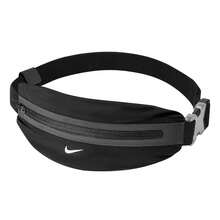 Nike Waist Bag Marathon Cycling Portable Sports Bag Reflective Night Running Bag Black - Black - Black Reflective Stripes - View 1