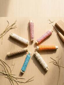 3pcs Hamster Rabbit Chew Toys, Rodent Teeth Grinding Sticks, Assorted Colors, 11cm/4.3in Length - 查看 2