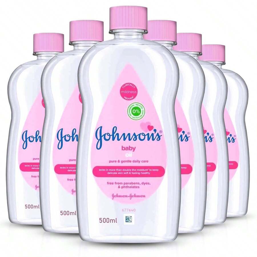 Johnson's Johnsons Baby Oil 500ml - Pack Of 6 - Citrus - View 1