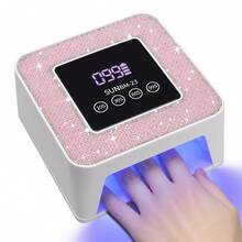 Mini UV LED Nail Dryer 21 Beads USB Nail Light 4 Timing Setting Square Screen Fast Cure All Gel Polish For Manicure - Multicolor - View 9