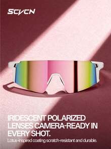 SCVCN Fashion Sports Glasses, Suitable For Outdoor, Travel, Driving, Daily Life. Windproof Sports Goggles, Suitable For Hiking, Running, Driving, Cycling, Fishing. Sports Style For Beach, Unisex - Multicolor - View 7