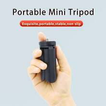 Portable Mini Tripod Desktop Camera Stand Lightweight Handheld Stabilizer Compatible With OSMO Pocket 4 & 3 & 2, Action Camera, Smartphone, Webcam Travel Vlog - View 7