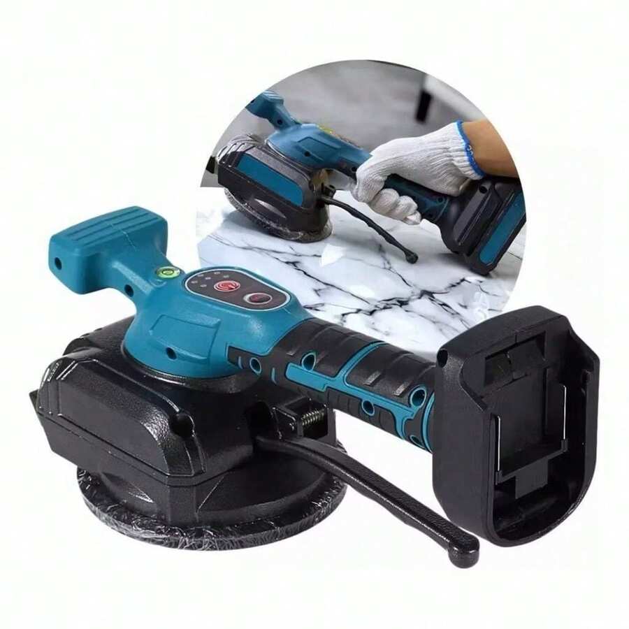 Maquina De Assentar Pisos Porcelanatos 2 Bateria 48V Profissional - Multicolorido - Visão 1