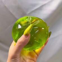可塑性捏捏紓壓玩具 綠茶綠蘋果麥芽糖造型軟膠玩具 - 彩色 - 查看 4