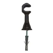 Kit With 6 Simple Curtain Rod Supports Pair With 19mm End - IMBUIA - View 3