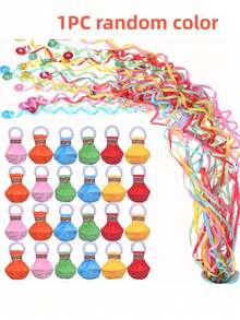 40 peças/20 peças/10 peças/1 peça Confete Lançado à Mão, Fitas Coloridas, Chuva de Pétalas, Flores Lançadas à Mão, Contas de Luz de Estrela Cadente, Confete de Seda para Casamento e Festa, Festa Sem Complicações, Papel Mágico, Celebração de Pipoca, Aniversário, Proposta, Casamento, Formatura, Presentes de Festa, Confete Vibrante Adequado para Várias Festas, Celebrações, Aniversários, Propostas, Noivados, Casamentos, Cerimônias de Formatura, Criando uma Atmosfera Alegre, Essencial para Festas de Feriados, , Temporada de Formatura, Festas de Carnaval, Essenciais para Festas de Feriados - Multicolorido - Visão 9