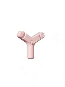 1pc Y-Shaped Silicone Facial Muscle Trainer, Suitable For Men And Women Daily Facial Muscle Exercise - Multicolor - View 2