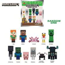 1PC Officially Licensed Game Character Keychain Series Mystery Bulk Bag Clip Random One Alex Zombie And Steve Or Others Backpack Pendant Birthday And Christmas Gifts For Friends - Multicolor - View 6