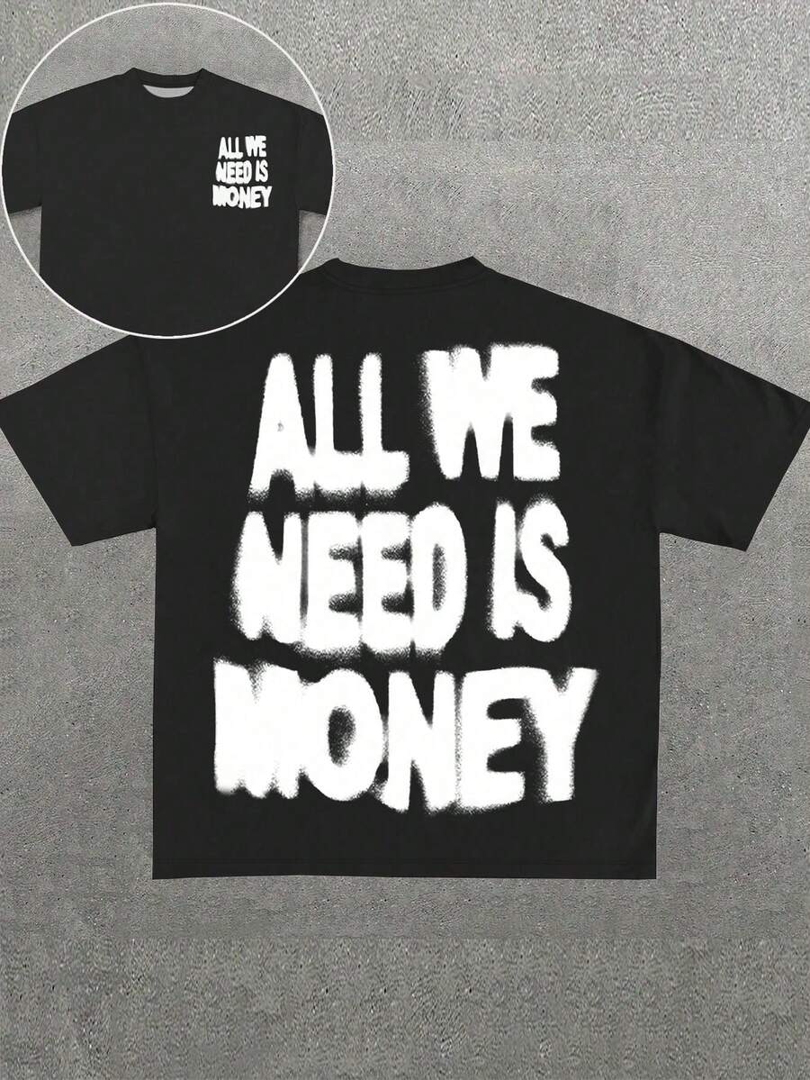 Camisetas para hombre - Negro - Ver 1