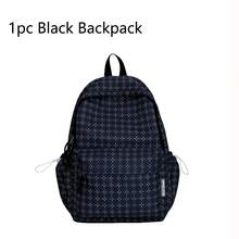 1 Set Mochila con Estampado de Estrellas Colorido en Todo el Body, Cremallera Trasera Antirrobo, Impermeable, Gran Capacidad con Colgante Lindo, Mochila Escolar Estilo Europeo y Americano para Temporada de Regreso a Clases, Desplazamiento, Viajes, Mochila Versátil - Multicolor - Ver 11