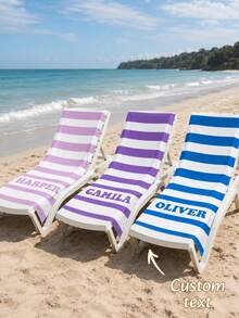 Horizontal Striped Beach Towel