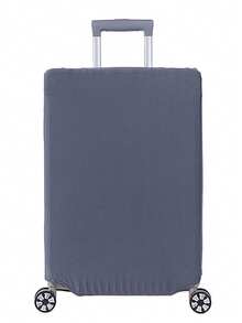 1pc Luggage Dust Cover Trolley Case Protective Cover Solid Color Travel Case Dust Cover Thickened Elastic Trolley Cover Wear Resistant, Luggage Cover - Multicolor - View 28