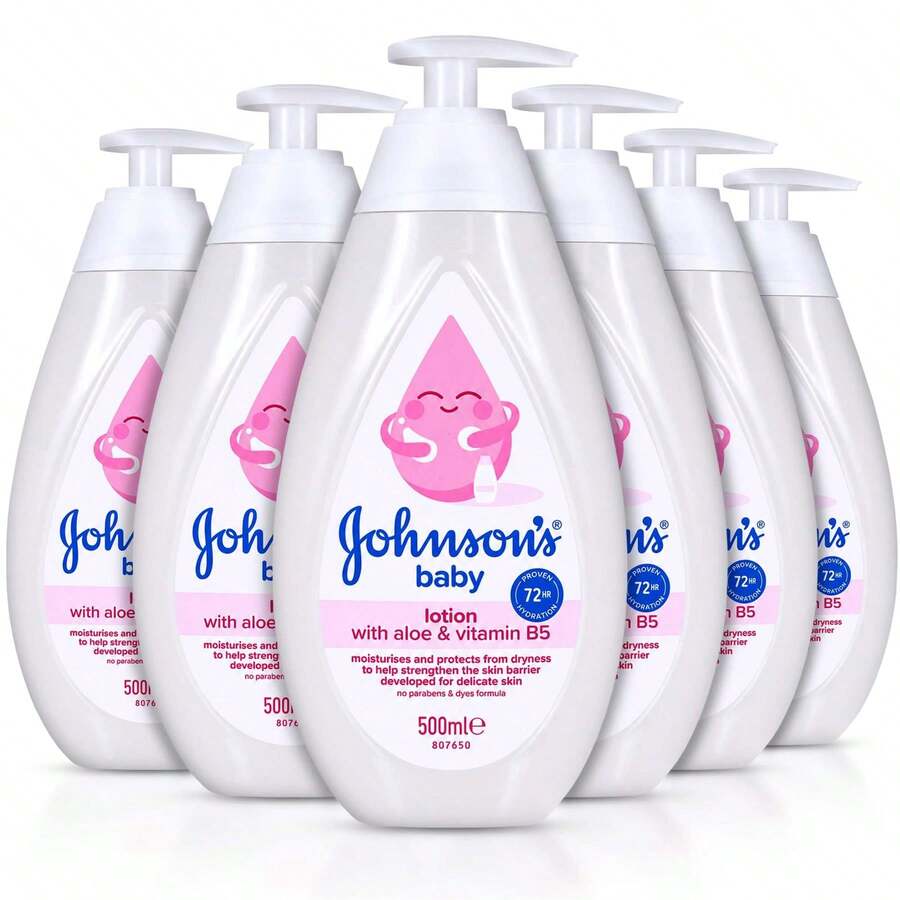Johnson's Johnsons Baby Pump Lotion 500ml - Pack 6 - Citrus - View 1