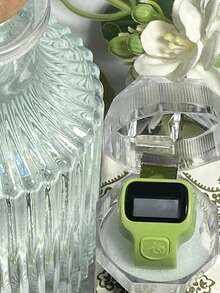 馬卡龍多色矽膠電子計數戒指，透明禮盒裝，靜音可調節手指環，穆斯林祈禱冥想誦經便攜計數禮物 - 多色 - 查看 21