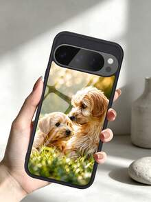 1件個性化客製化照片手機殼，透明保護手機殼，適用於 Pixel 11a/11 Pro/Pixel 10a/Pixel 9 Pro/9 Pro XL/9A/Pixel 8 Pro/7 Pro XL/6A/11a 系列，情侶手機保護殼，18 Pro Max/18/17 Pro Max/Air/16 Pro Max/15 Pro Max 及其他機型，S26/S26 Ultra/S25/S25 Ultra，G85/E14 及其他 Android 機型，個性化、獨特、客製化，送給男朋友、女朋友、家人的理想禮物 - 黑色 - 查看 4