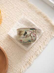 1/2/4/6pcs Ceramic Tea Cups, Vintage Home & Guest Tea Cups, Kung Fu Tea Cups, Black Tea Cups, Water Cups, Espresso Cups, Gift Cups, Suitable For Daily Use, Gatherings, Parties - Multicolor - View 7