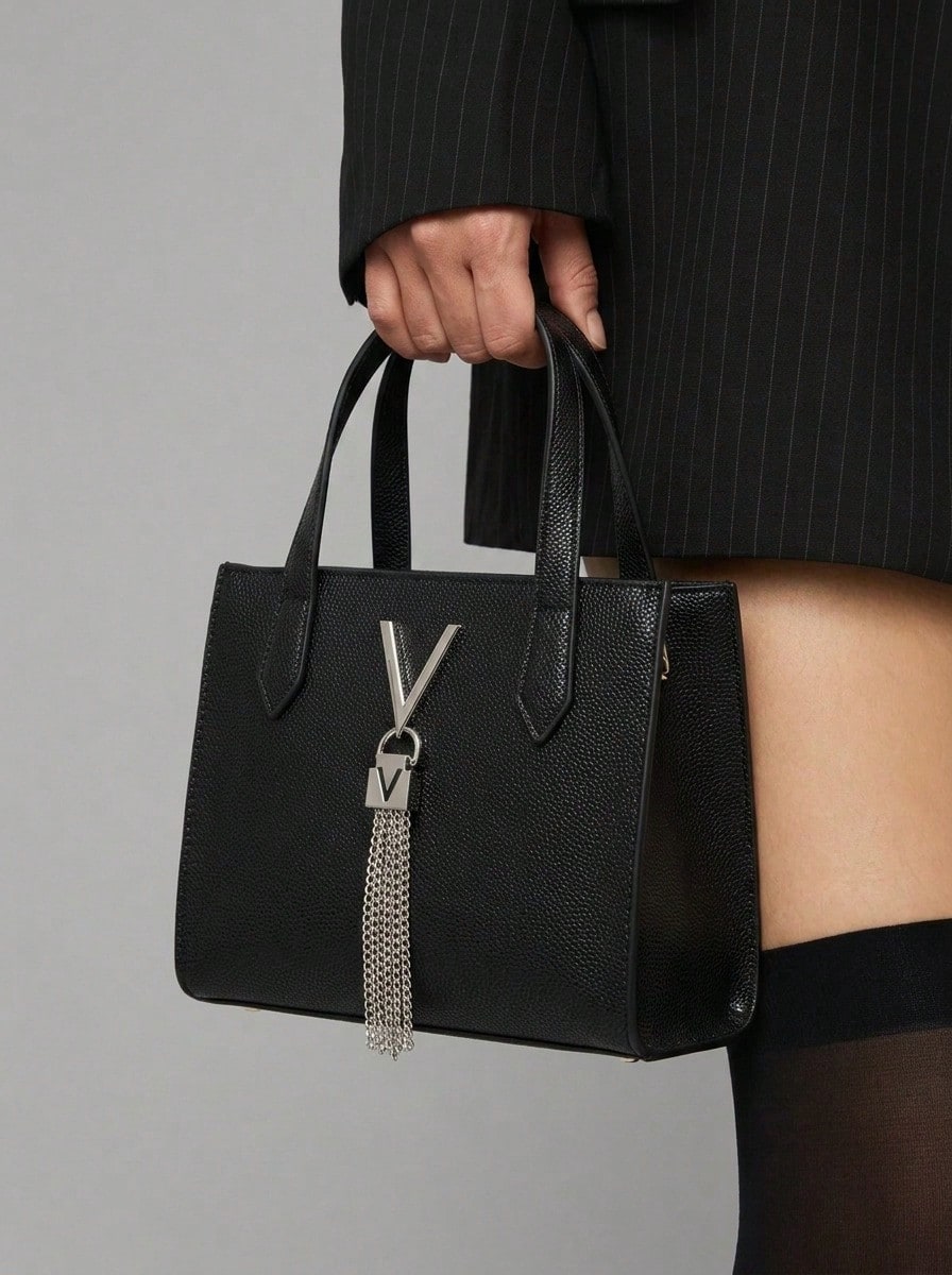 Valentino Women Shoulder Bag Black - Black - View 1