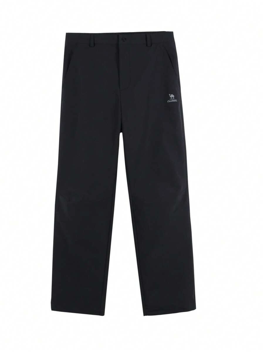 CAMEL CROWN Men's Woven Cargo Pants Lightweight Quick Dry Outdoor Hiking Pants Water Resistant Stretch Tactical Casual Work Pants - Phantom Black - View 1