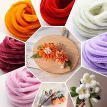 Multi-Color Chenille Stems DIY Craft Material Kit, Soft Bendable Plush Pipe Cleaners Creative Handmade Set, Suitable For Children's Crafts, Art Classes, Parent-Child DIY, Bouquet Weaving, Holiday Decorations, Gift Making, Party Decor And Creative Art Projects - Multicolor - View 7