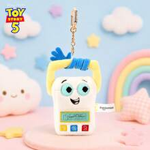 Disney Toy Story 5 Lily Pond 系列毛絨鑰匙圈，彈簧狗、獅子、河馬、青蛙、對講機，背包掛飾、車鑰匙吊飾，可愛療癒便攜配件，學生小眾禮物，卡通周邊，桌面迷你擺飾，適合家人、女友、好友的節日禮物 - 彩色 - 查看 12