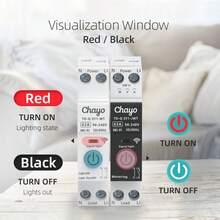TONGOU 1pc Tuya WiFi Smart Switch Circuit Breaker, Wireless Phone Remote Control Rail Switch, 4 Timer Modes Function, Suitable For Home Appliances, Ideal For Smart Home - White - View 6