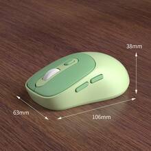 MAGEEGEE 2.4G Mouse For Laptop With USB Receiver, Slim Travel Mice Compatible With MacBook Air/Pro Laptop Computer Tablet - Mixed Green - View 6
