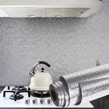 40cm X 2-10m 自黏式鋁箔防水耐熱貼紙,廚房防油貼紙,適用於水槽/櫥櫃/抽屜及各種DIY應用 - 查看 8