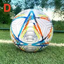 Bola Sepak Piala Dunia 2026 Baru Nomor 5, Kulit PU, Jahitan Mesin, PVC, Gaya Sama Seperti AS, Kanada, Meksiko - MultiWarna - View 15
