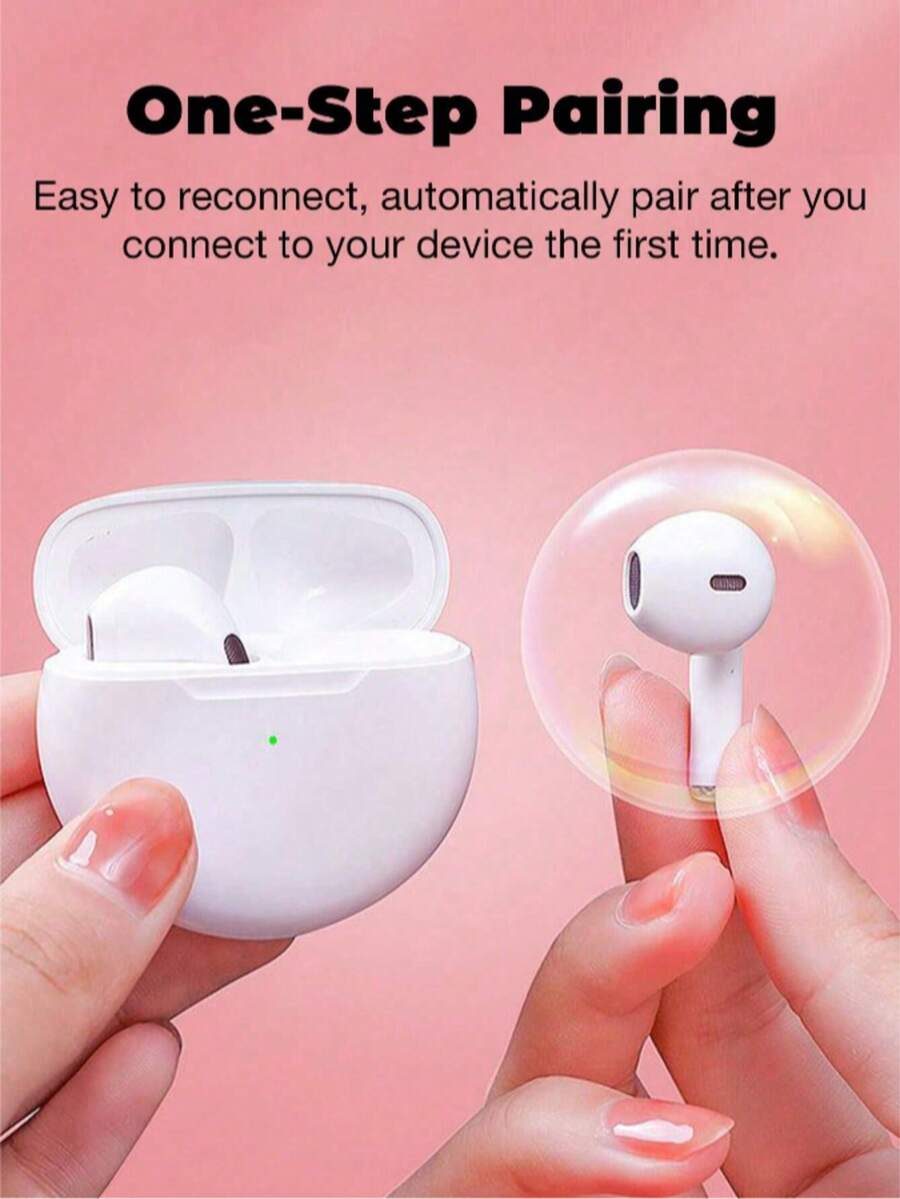 TWS Wireless Earbuds Bluetooth Headphones With Microphone, Smart Touch Control, Suitable For Running, Sports, Music And Daily Use, Compatible With All Smartphones - Multicolor - View 1