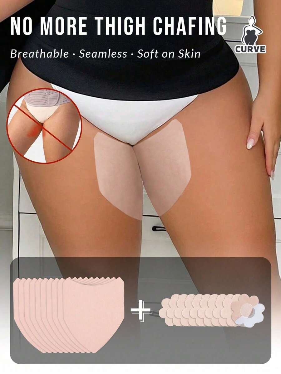 10pcs Shield Shaped Muscle Care Patches, Alleviate Heavy Sore Calves, Post-Workout Relief, Gentle Soft Portable Leg Stickers - Multicolor - View 1