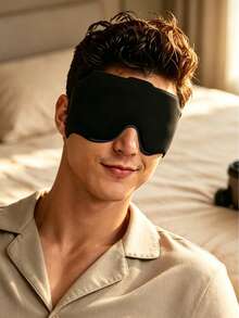 Ultimate Sleep Mask 可調節 3D 貼合眼罩，完美遮光，確保睡眠不被干擾，適合輪班工作、小睡、旅行與放鬆，舒適柔軟透氣夜間眼罩，適合所有性別 - 彩色 - 查看 1