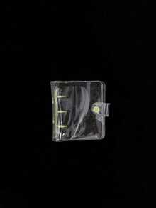 1Pc/10pcs MiniSingle Shell/10Pcs Card Booklet 3 Inch Small Photocard Holder Binder Collect Book Mini PVC Idol Pictures Storage Book Chasing Stars Photo Card Album School Stationery Album Card Loose-Leaf Album Minimalist DIY Album Card Collection - Multicolor - View 17